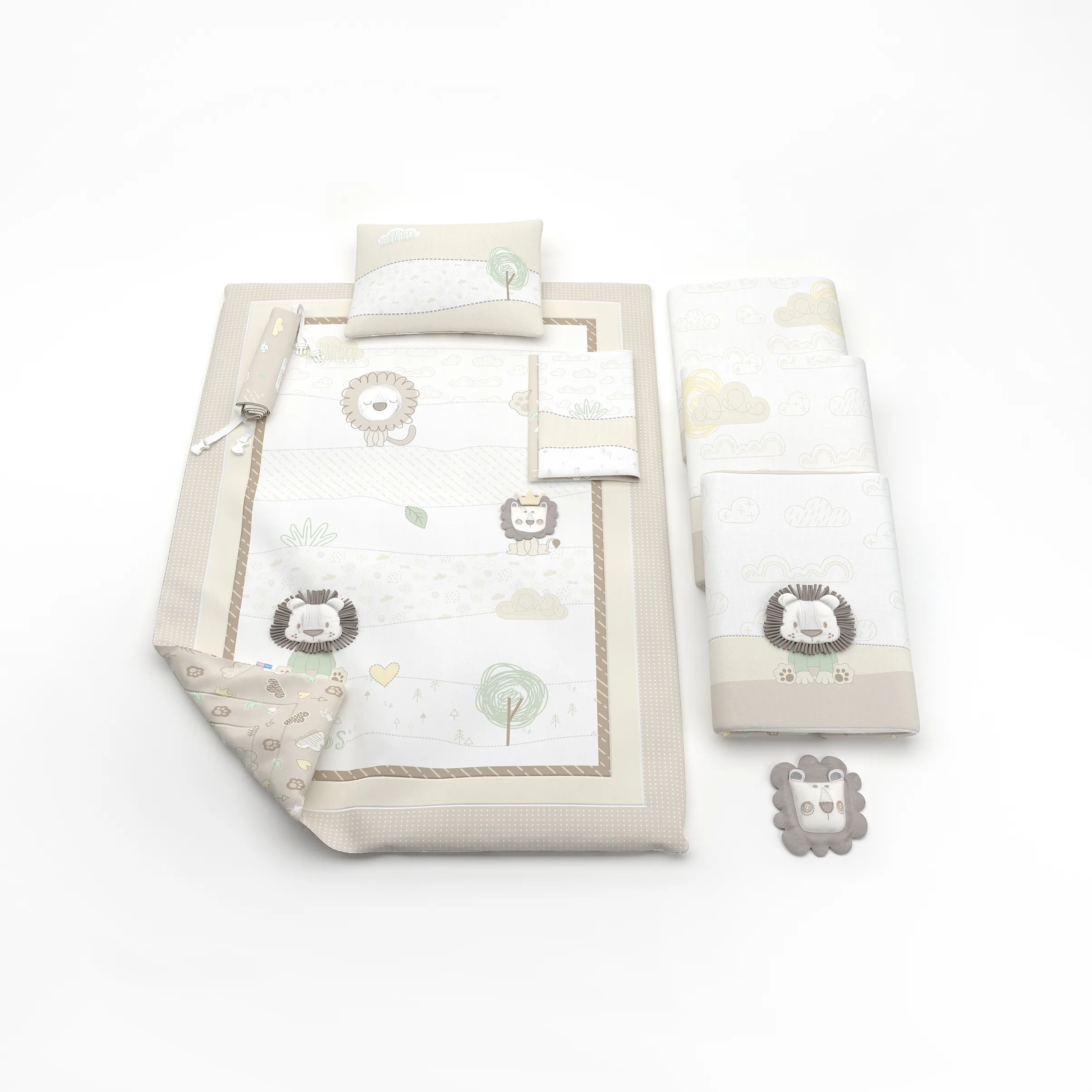 سرویس روتختی هفت تکه Lion Cubs